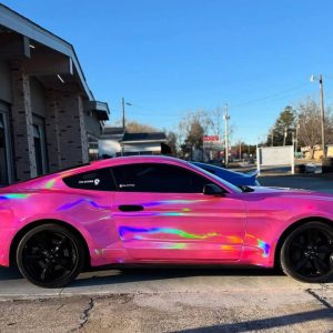 Chameleon Holographic Pink Vinyl