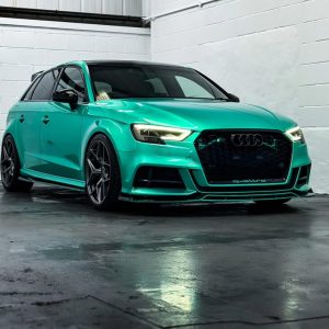 Glossy Emarald Green Vinyl wrap in Nairobi